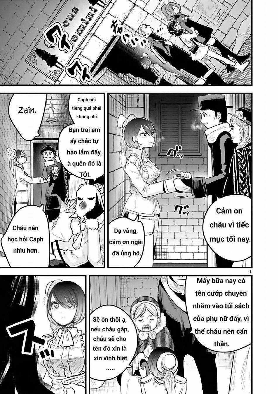 Shinigami Bocchan To Kuro Maid Chapter 161 trang 1