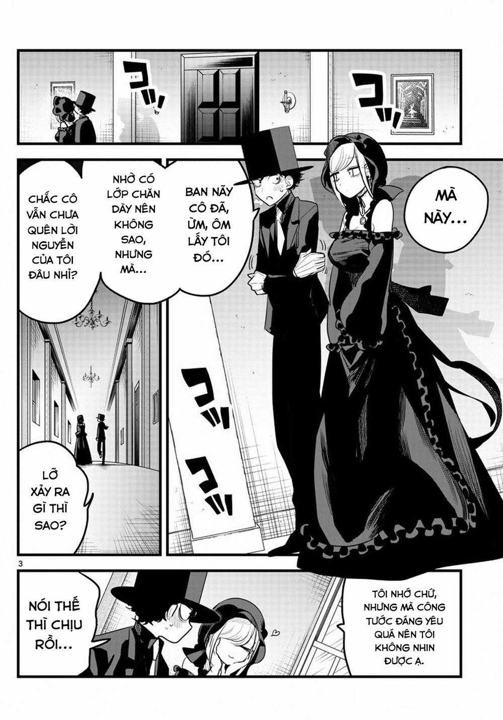 Shinigami Bocchan To Kuro Maid Chapter 167.2 trang 3