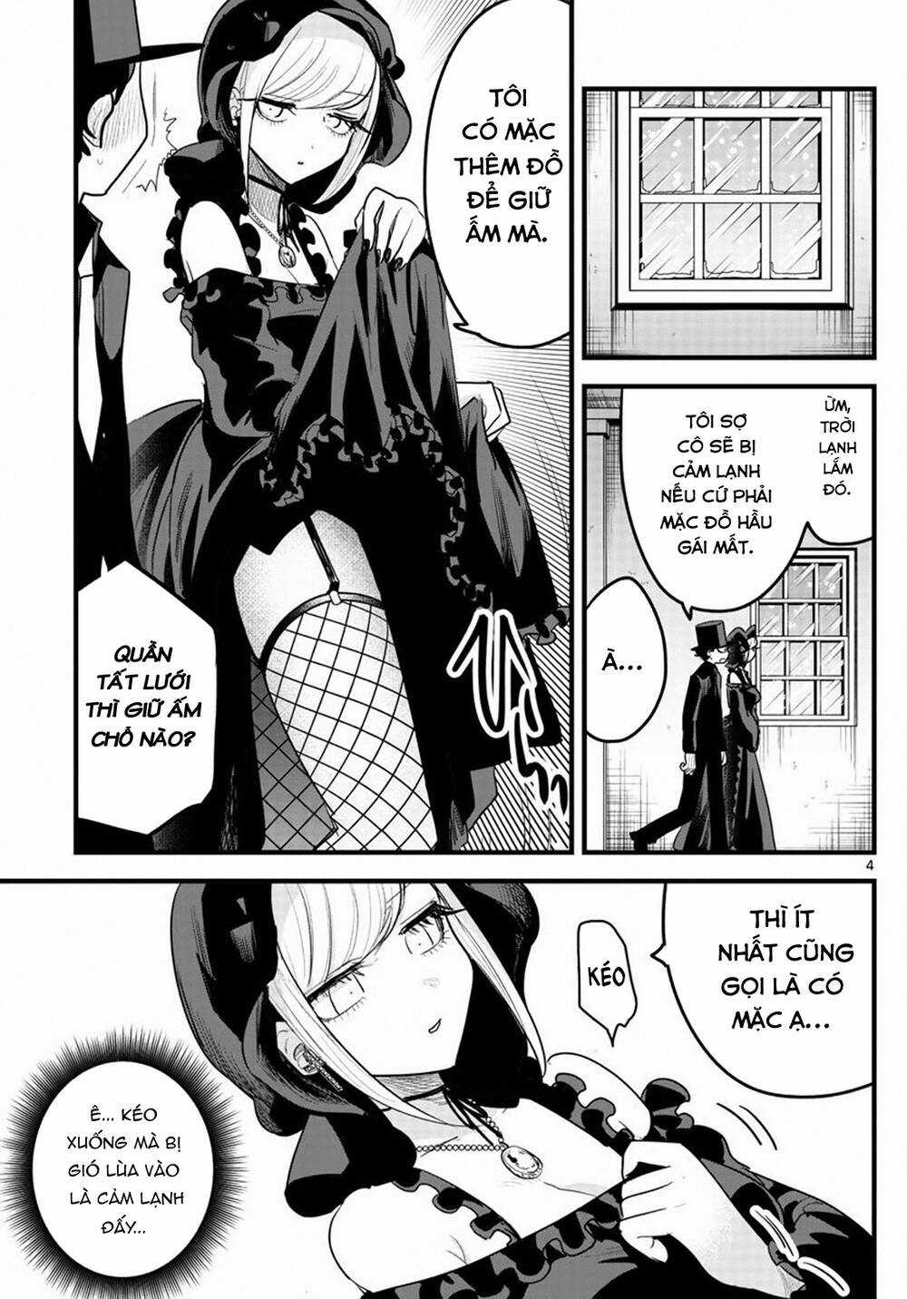 Shinigami Bocchan To Kuro Maid Chapter 167.2 trang 4