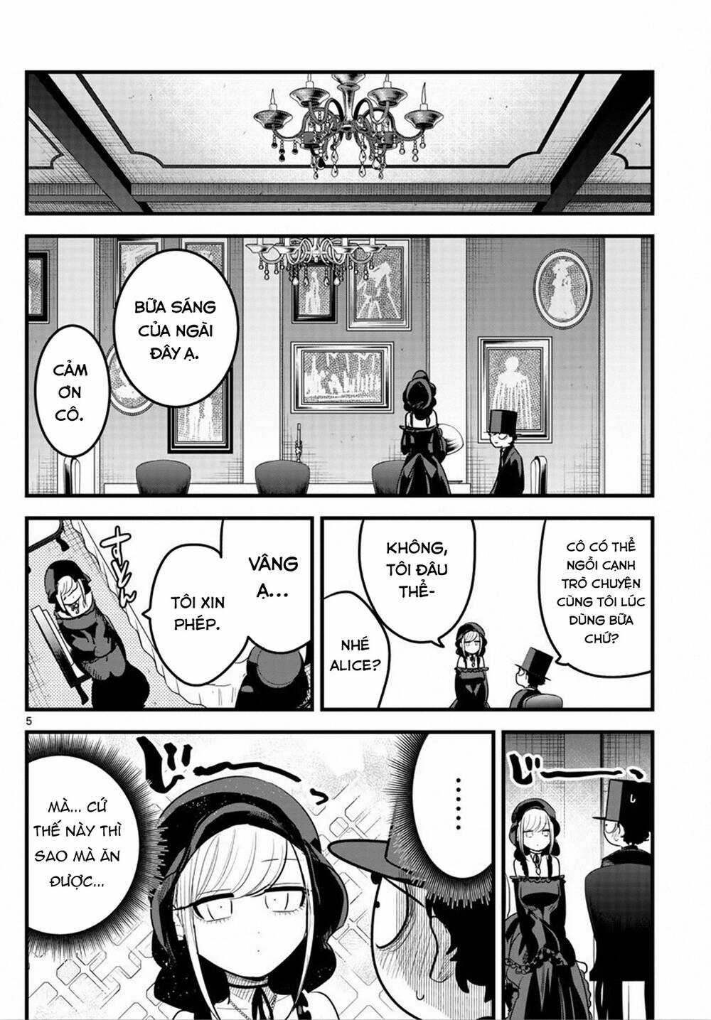 Shinigami Bocchan To Kuro Maid Chapter 167.2 trang 5