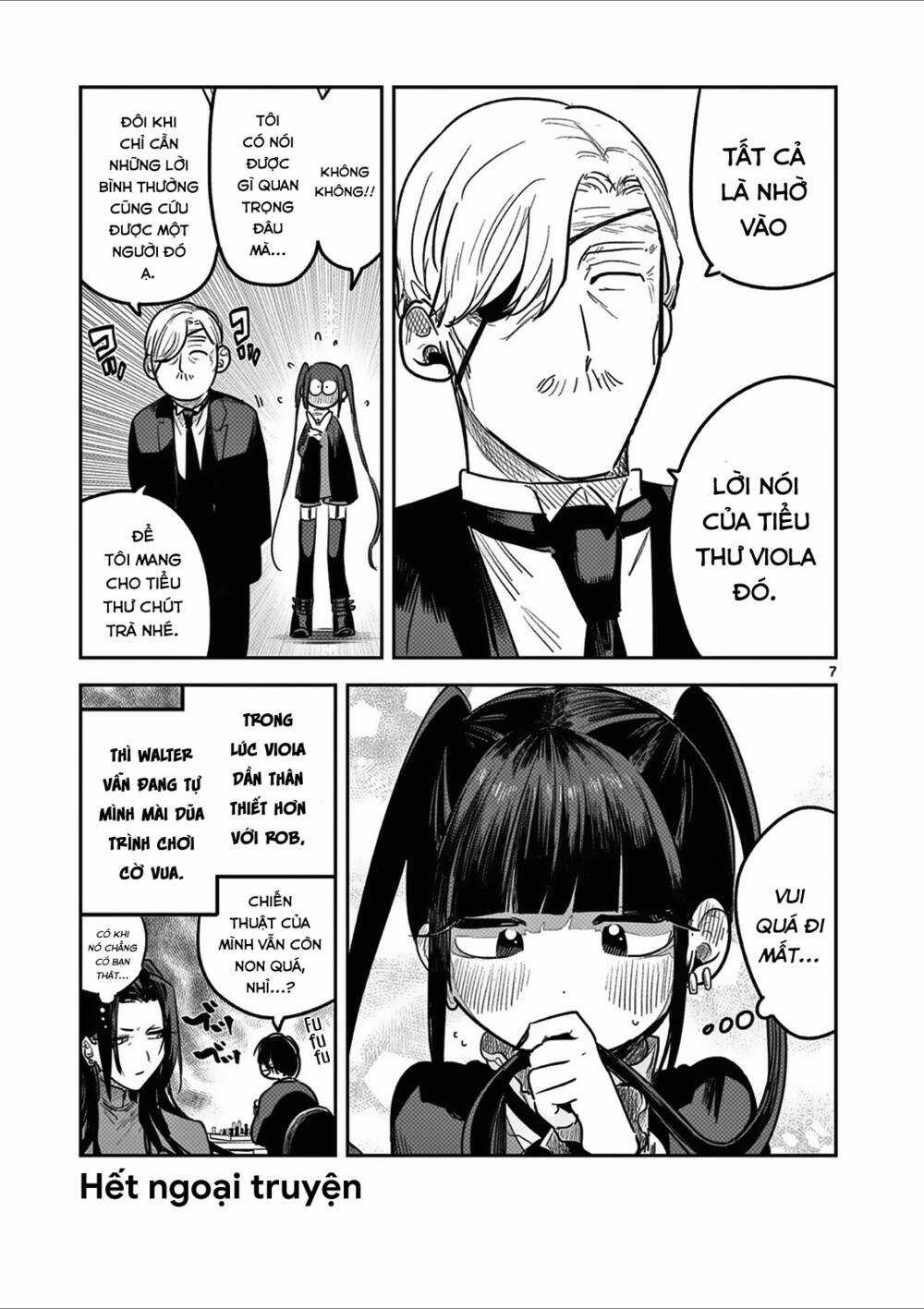Shinigami Bocchan To Kuro Maid Chapter 171.5 trang 6