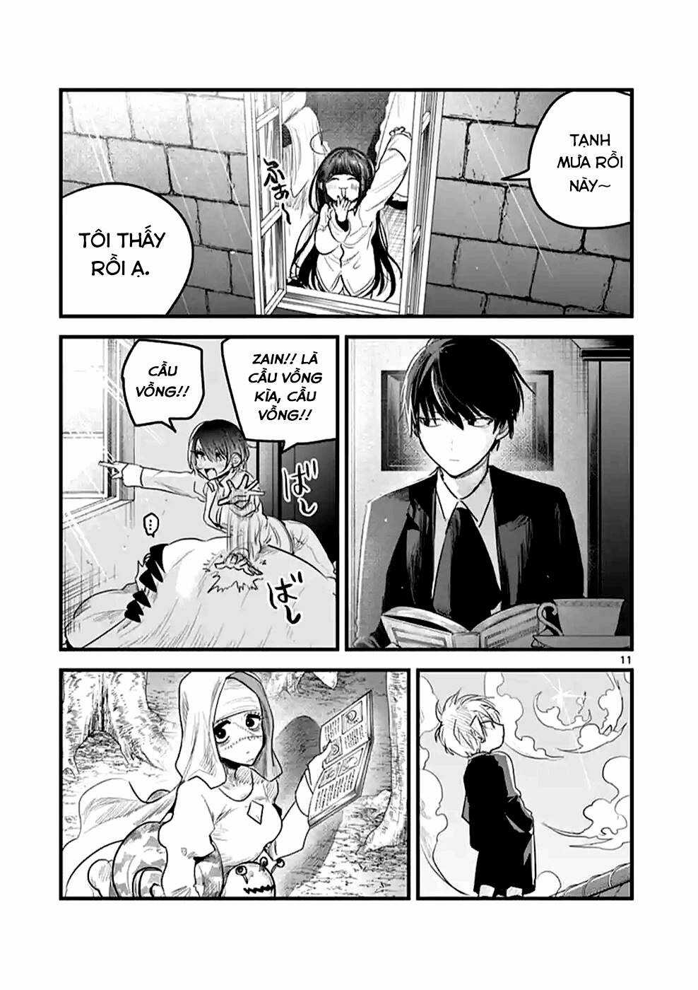 Shinigami Bocchan To Kuro Maid Chapter 171 trang 12