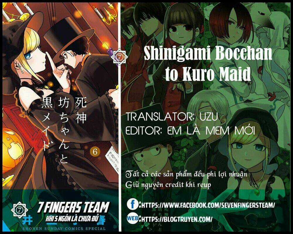 Shinigami Bocchan To Kuro Maid Chapter 61 trang 1