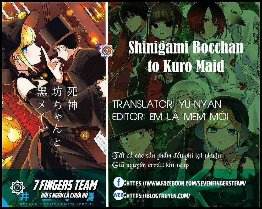 Shinigami Bocchan To Kuro Maid Chapter 65 trang 1