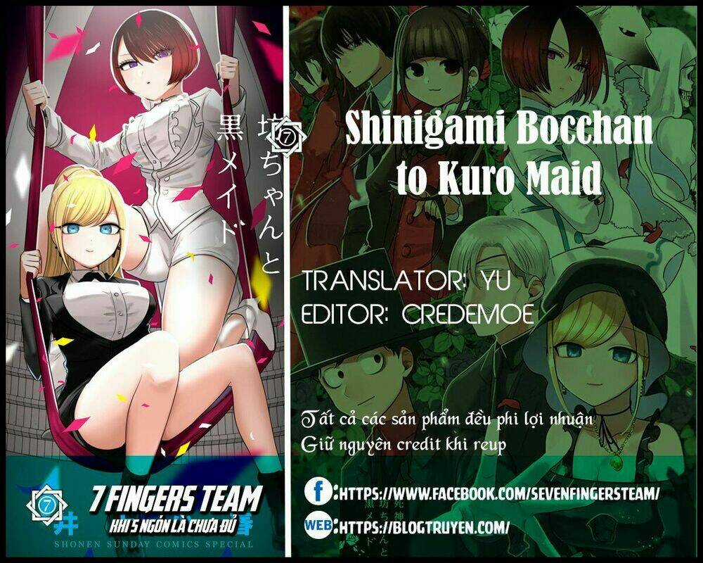 Shinigami Bocchan To Kuro Maid Chapter 91 trang 1