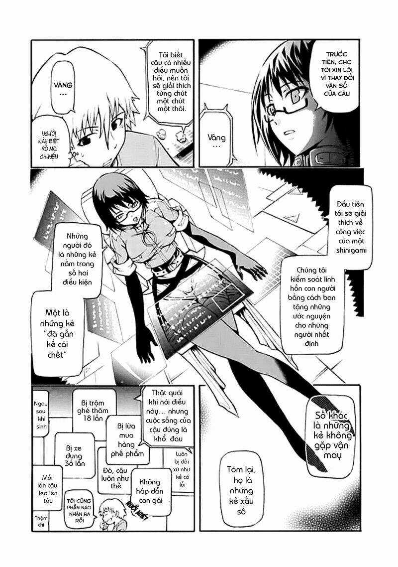 Shinigami-Sama Ni Saigo No Onegai Wo Chapter 0 trang 10