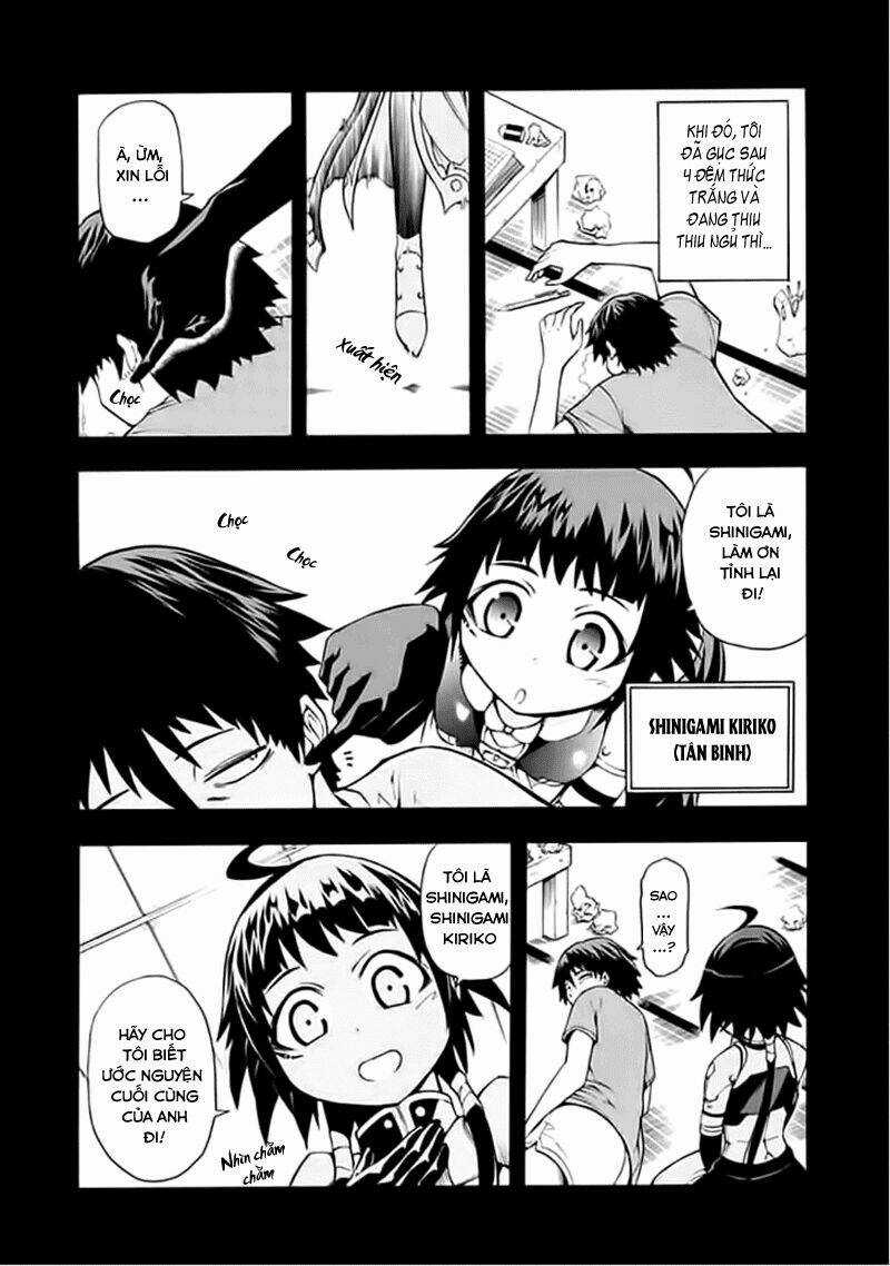 Shinigami-Sama Ni Saigo No Onegai Wo Chapter 1 trang 6