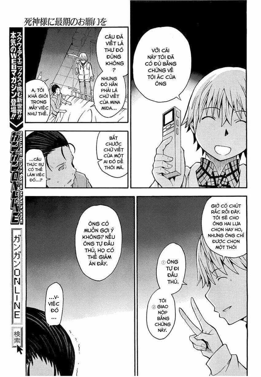 Shinigami-Sama Ni Saigo No Onegai Wo Chapter 10 trang 26