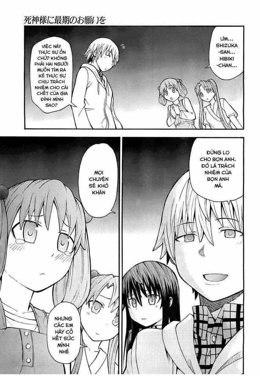 Shinigami-Sama Ni Saigo No Onegai Wo Chapter 10 trang 40