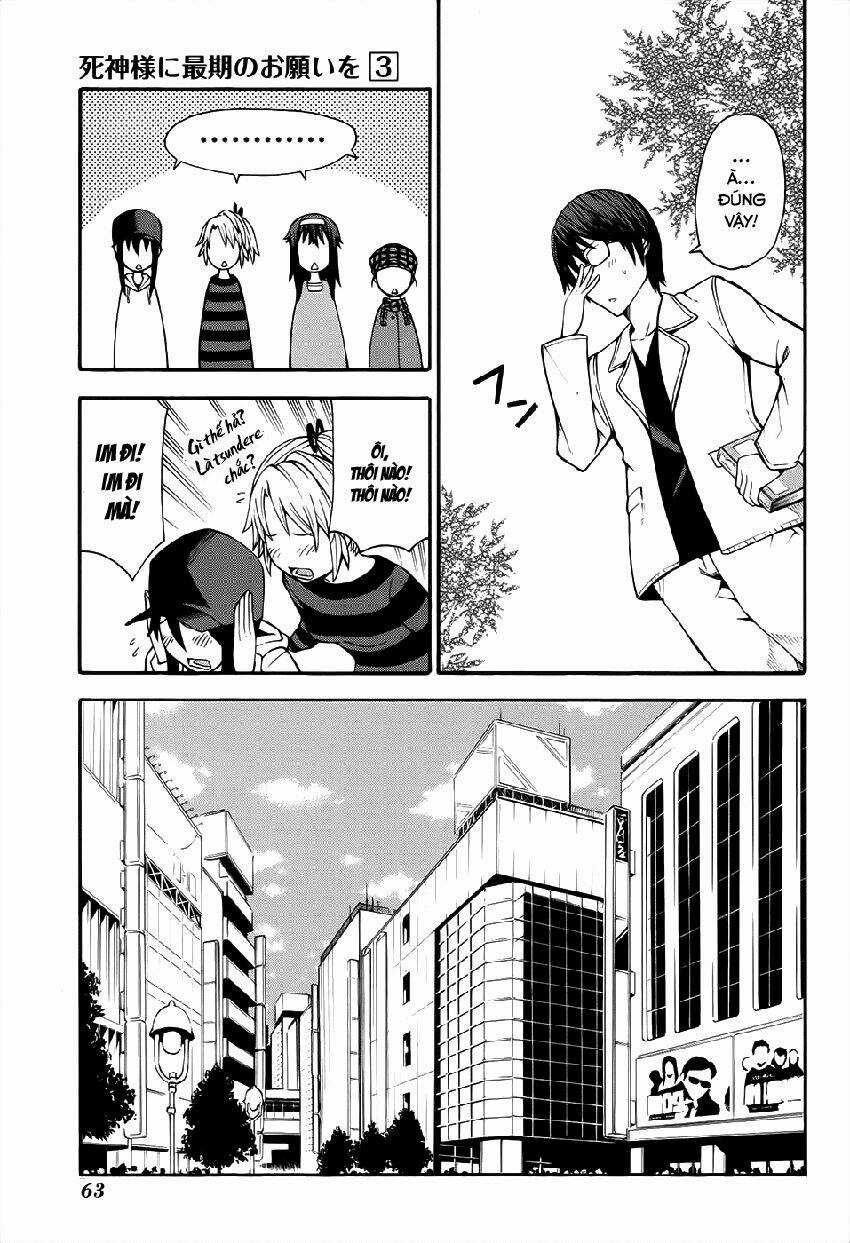 Shinigami-Sama Ni Saigo No Onegai Wo Chapter 11 trang 14