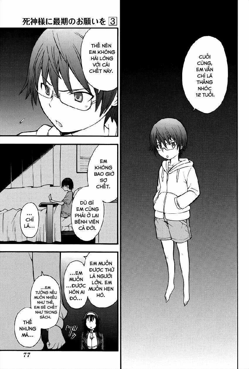 Shinigami-Sama Ni Saigo No Onegai Wo Chapter 11 trang 28