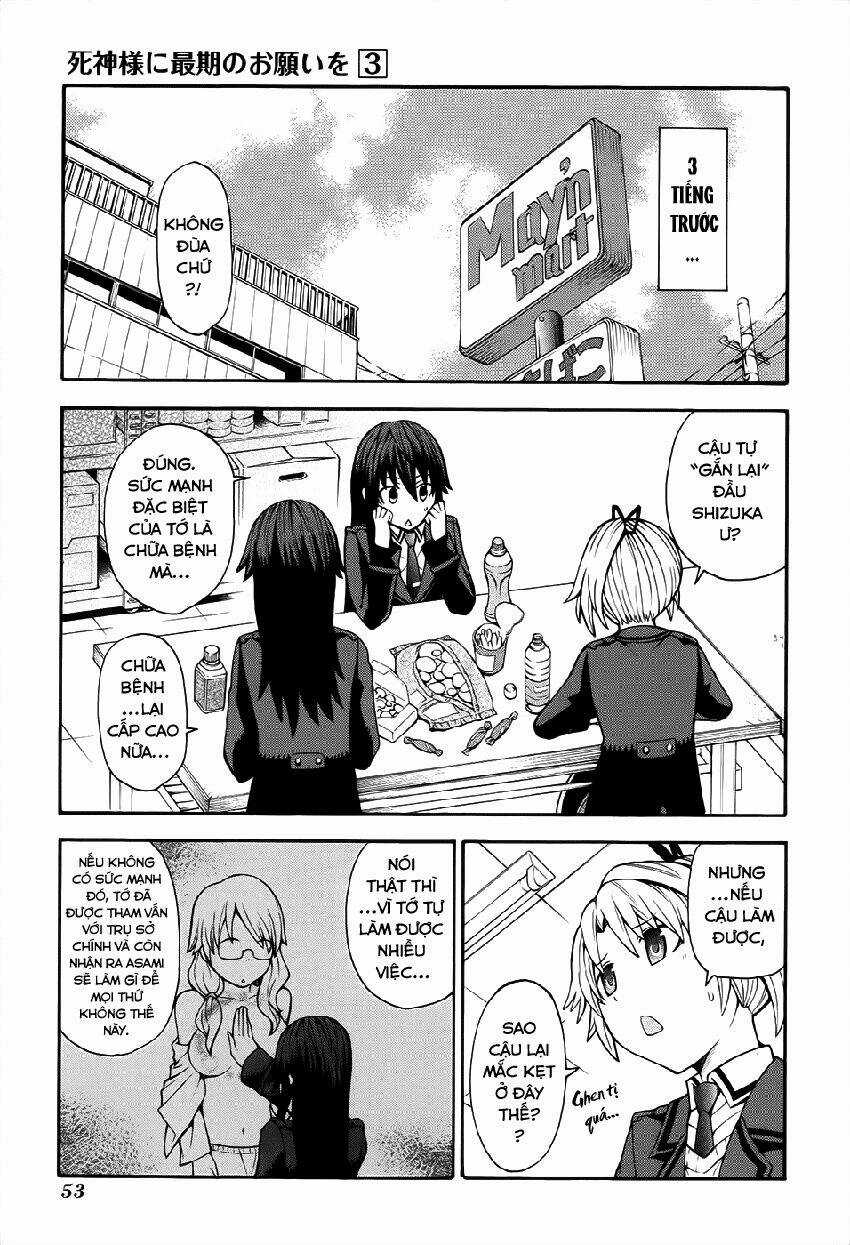 Shinigami-Sama Ni Saigo No Onegai Wo Chapter 11 trang 4