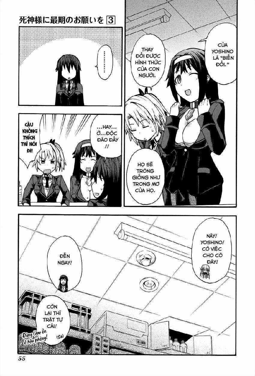 Shinigami-Sama Ni Saigo No Onegai Wo Chapter 11 trang 6