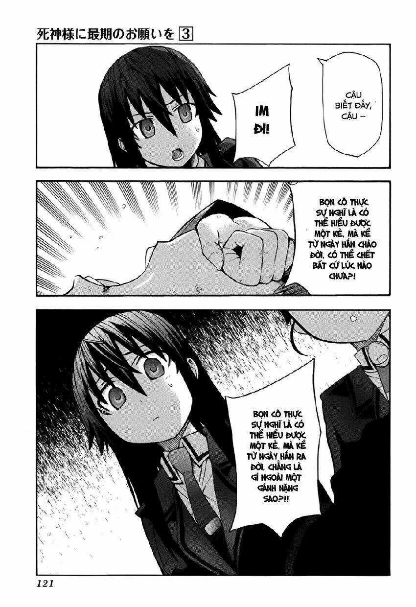 Shinigami-Sama Ni Saigo No Onegai Wo Chapter 12 trang 37