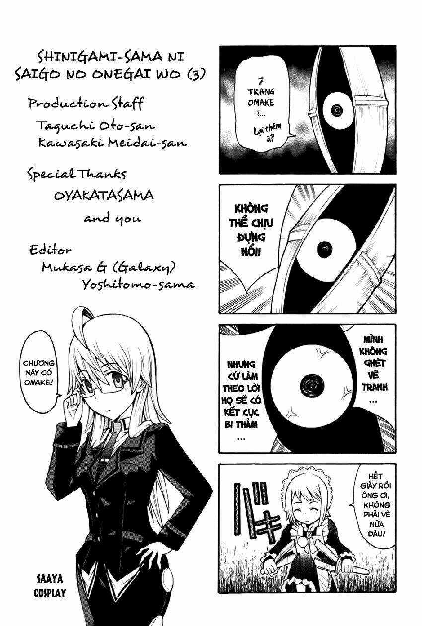 Shinigami-Sama Ni Saigo No Onegai Wo Chapter 13 trang 51