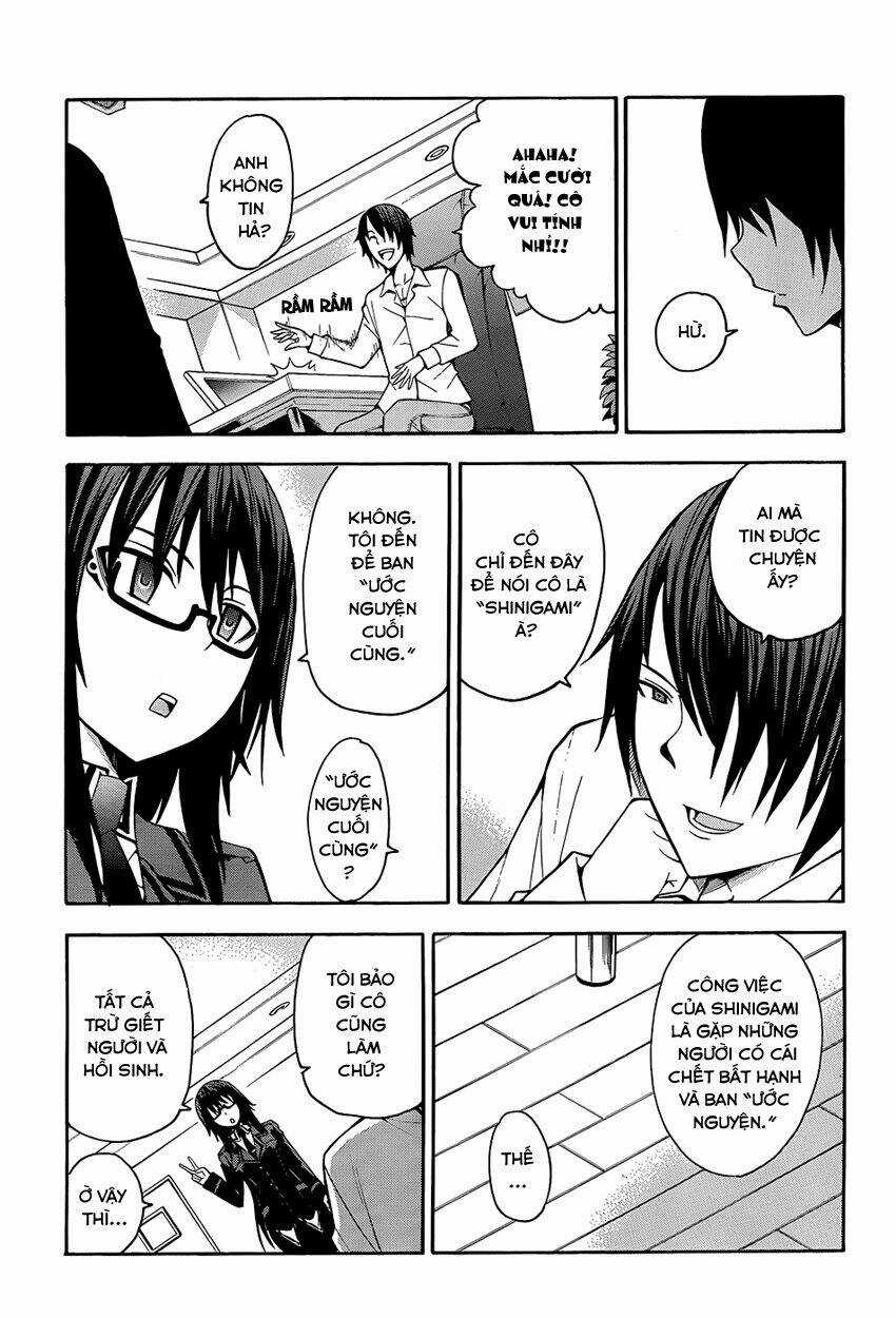 Shinigami-Sama Ni Saigo No Onegai Wo Chapter 17 trang 11