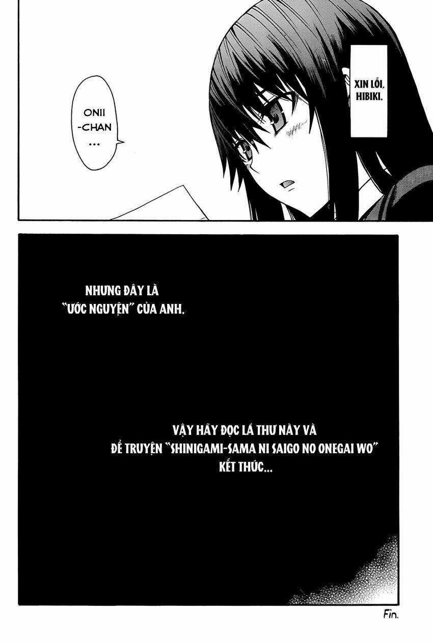 Shinigami-Sama Ni Saigo No Onegai Wo Chapter 18 trang 32