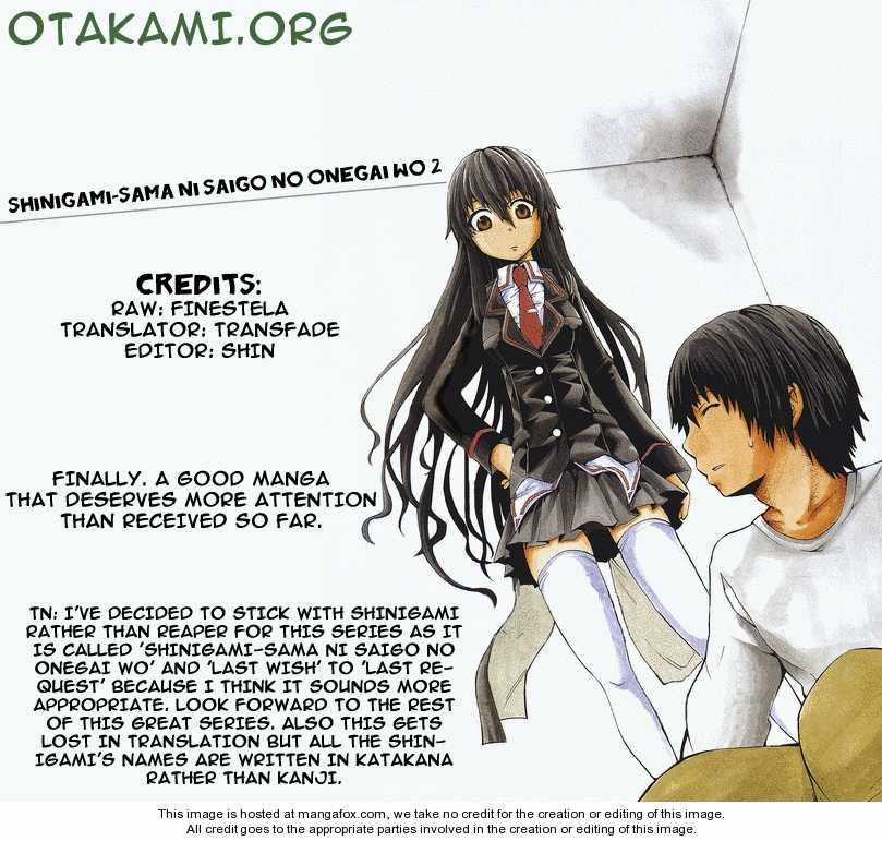 Shinigami-Sama Ni Saigo No Onegai Wo Chapter 2 trang 43