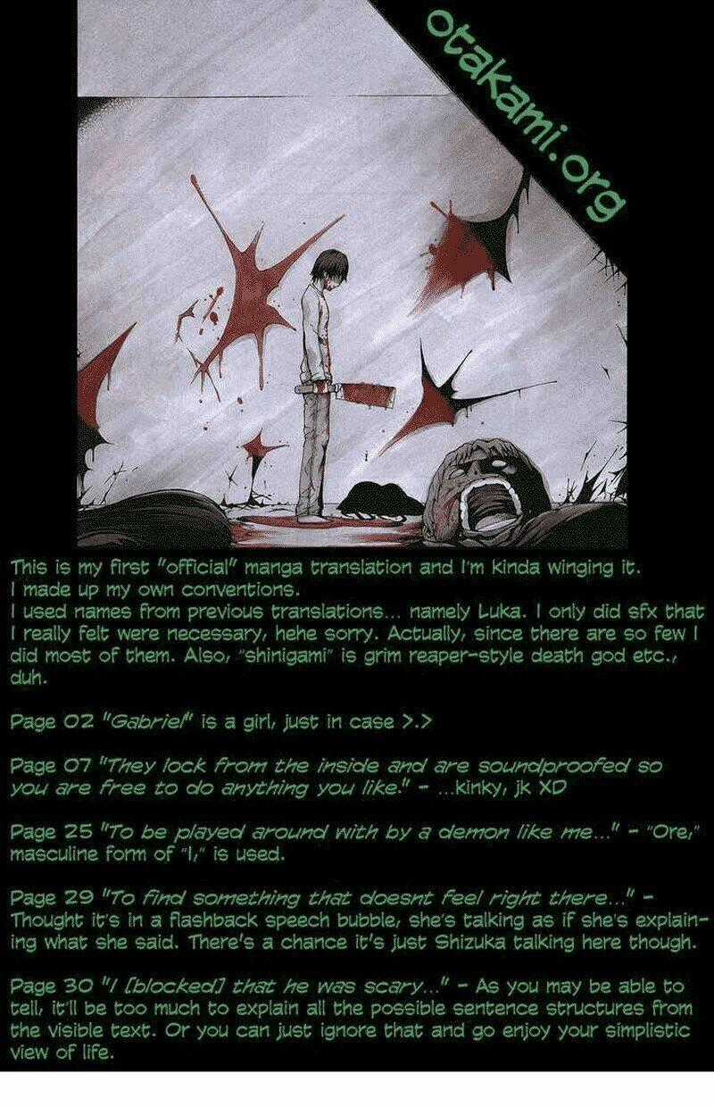 Shinigami-Sama Ni Saigo No Onegai Wo Chapter 3 trang 39