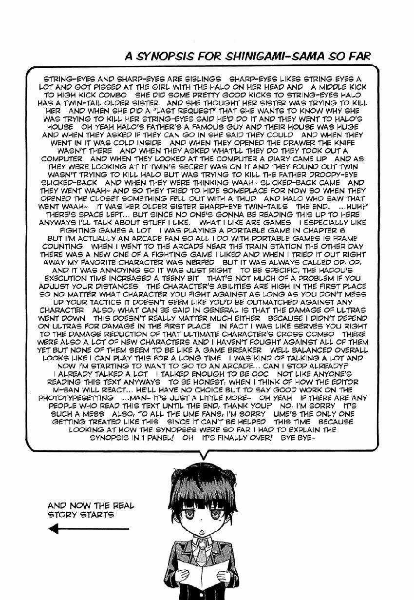 Shinigami-Sama Ni Saigo No Onegai Wo Chapter 8 trang 2