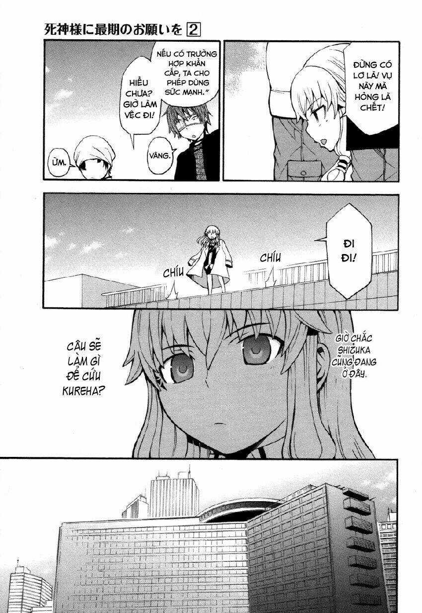 Shinigami-Sama Ni Saigo No Onegai Wo Chapter 9 trang 26