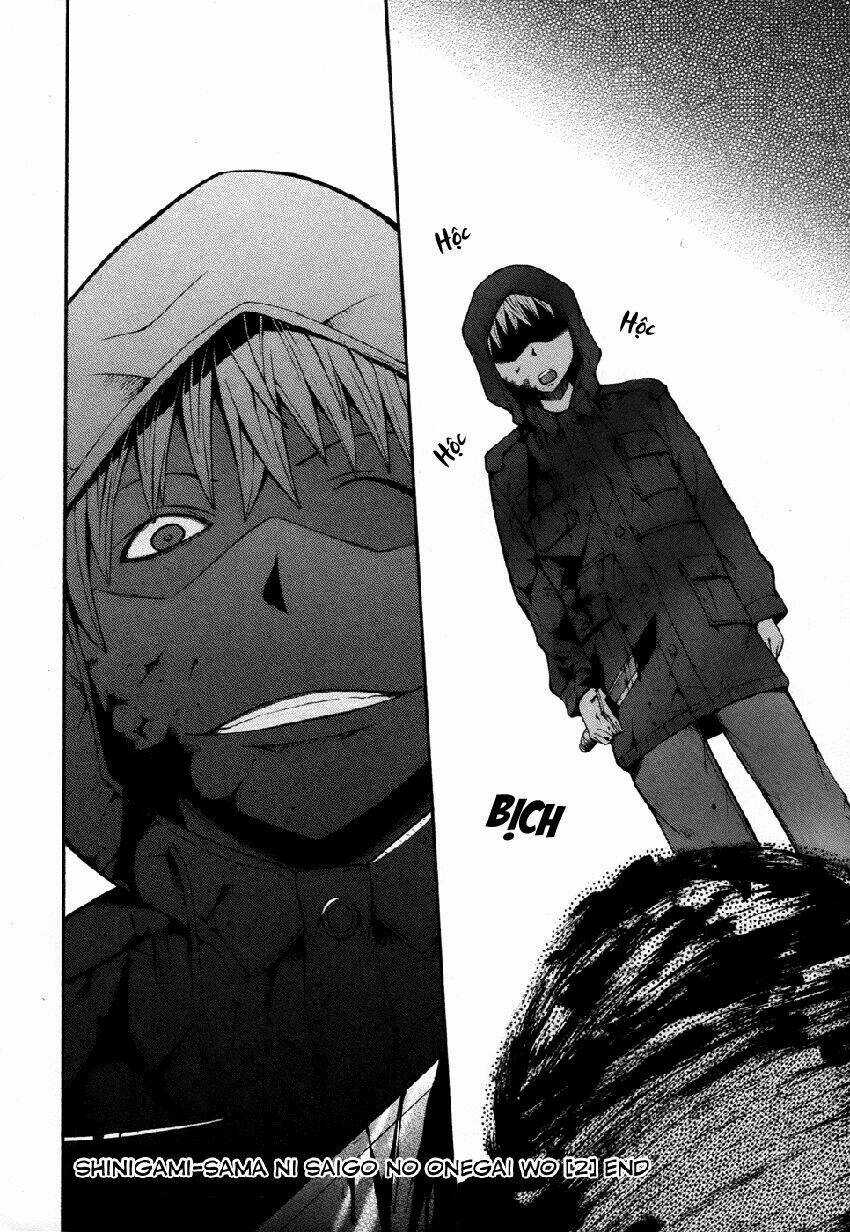 Shinigami-Sama Ni Saigo No Onegai Wo Chapter 9 trang 36