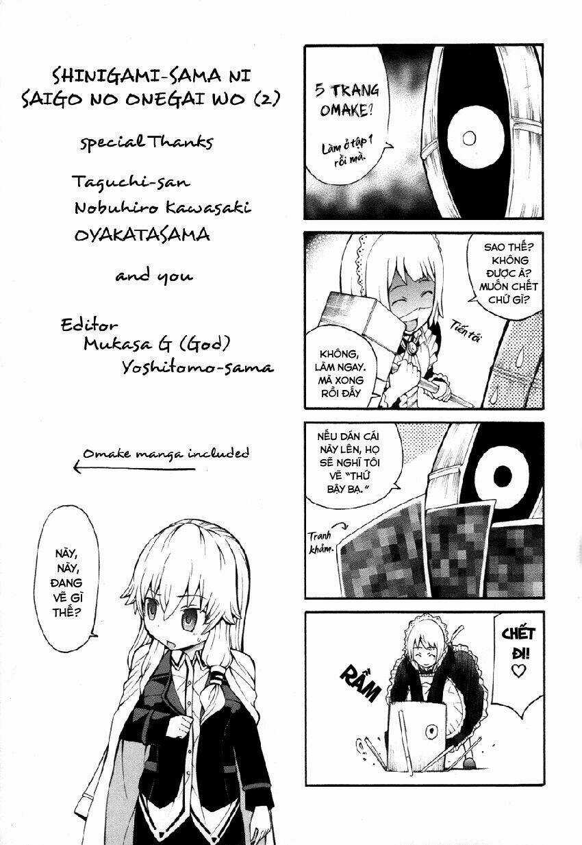 Shinigami-Sama Ni Saigo No Onegai Wo Chapter 9 trang 37