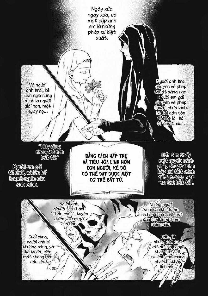 Shinigami To Gin No Kishi Chapter 5.1 trang 8