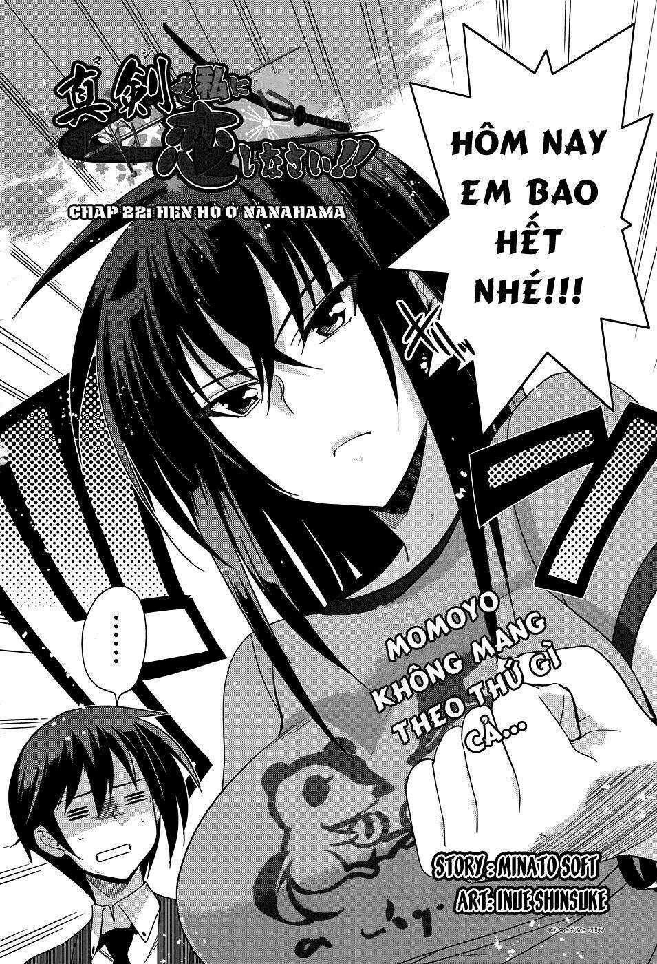 Shinken De Watashi Ni Koi Shinasai Chapter 22 trang 2