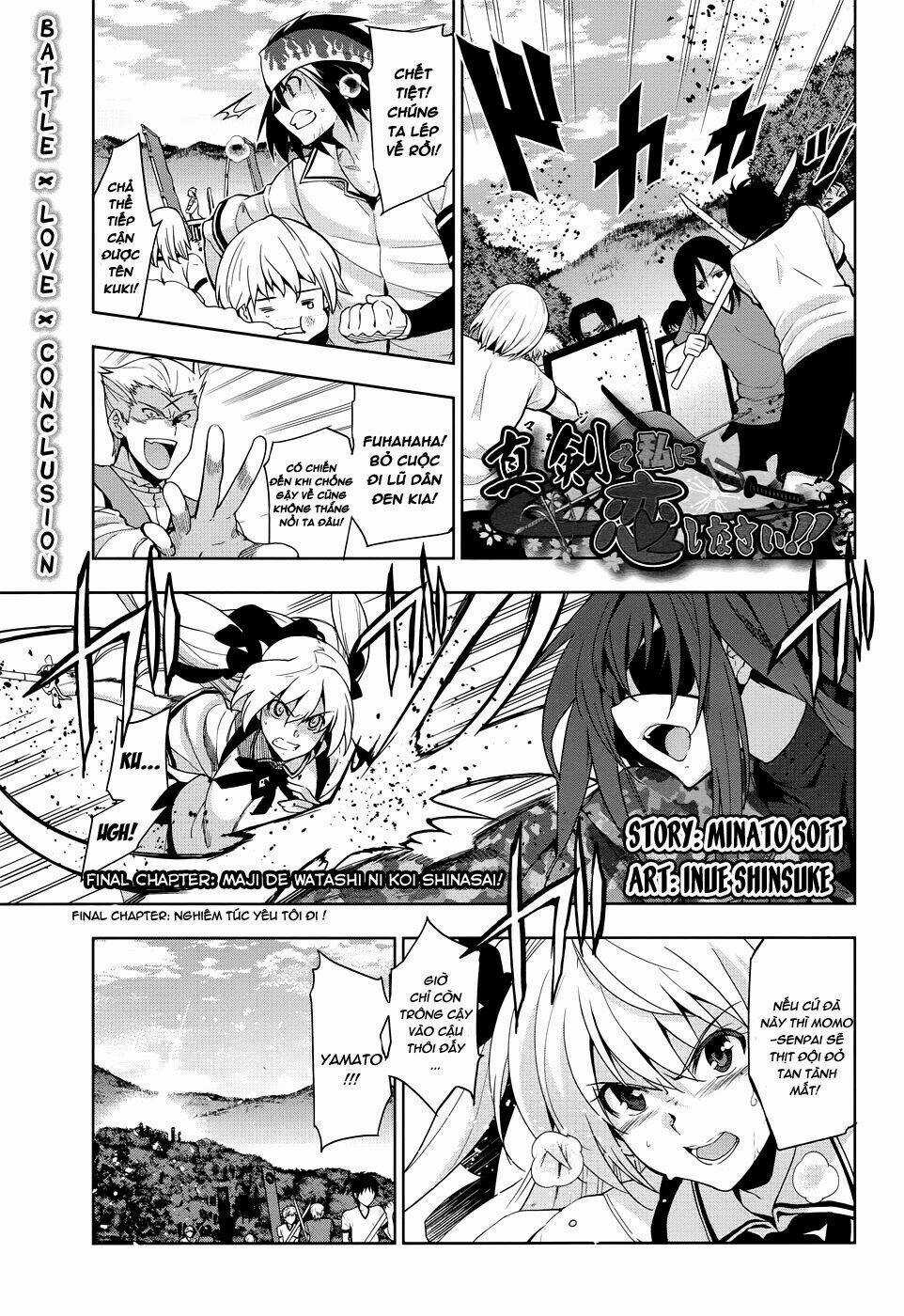 Shinken De Watashi Ni Koi Shinasai Chapter 33 trang 2
