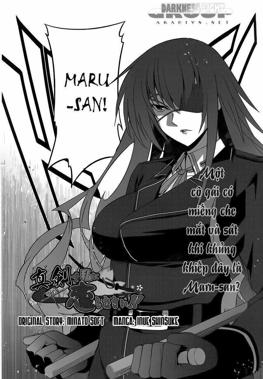 Shinken De Watashi Ni Koi Shinasai Chapter 9 trang 3