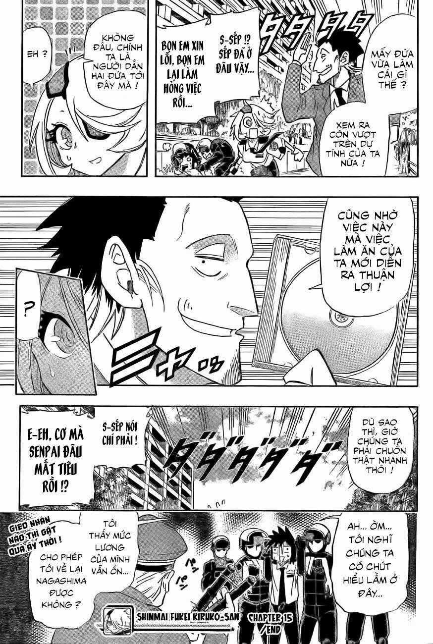 Shinmai fukei Kiruko-san Chapter 15 trang 18