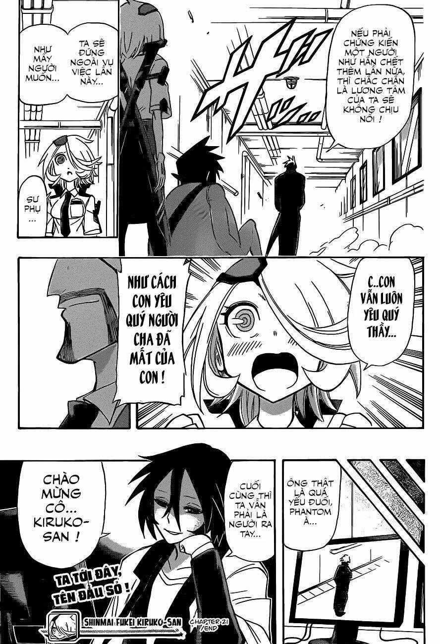 Shinmai fukei Kiruko-san Chapter 21 trang 18