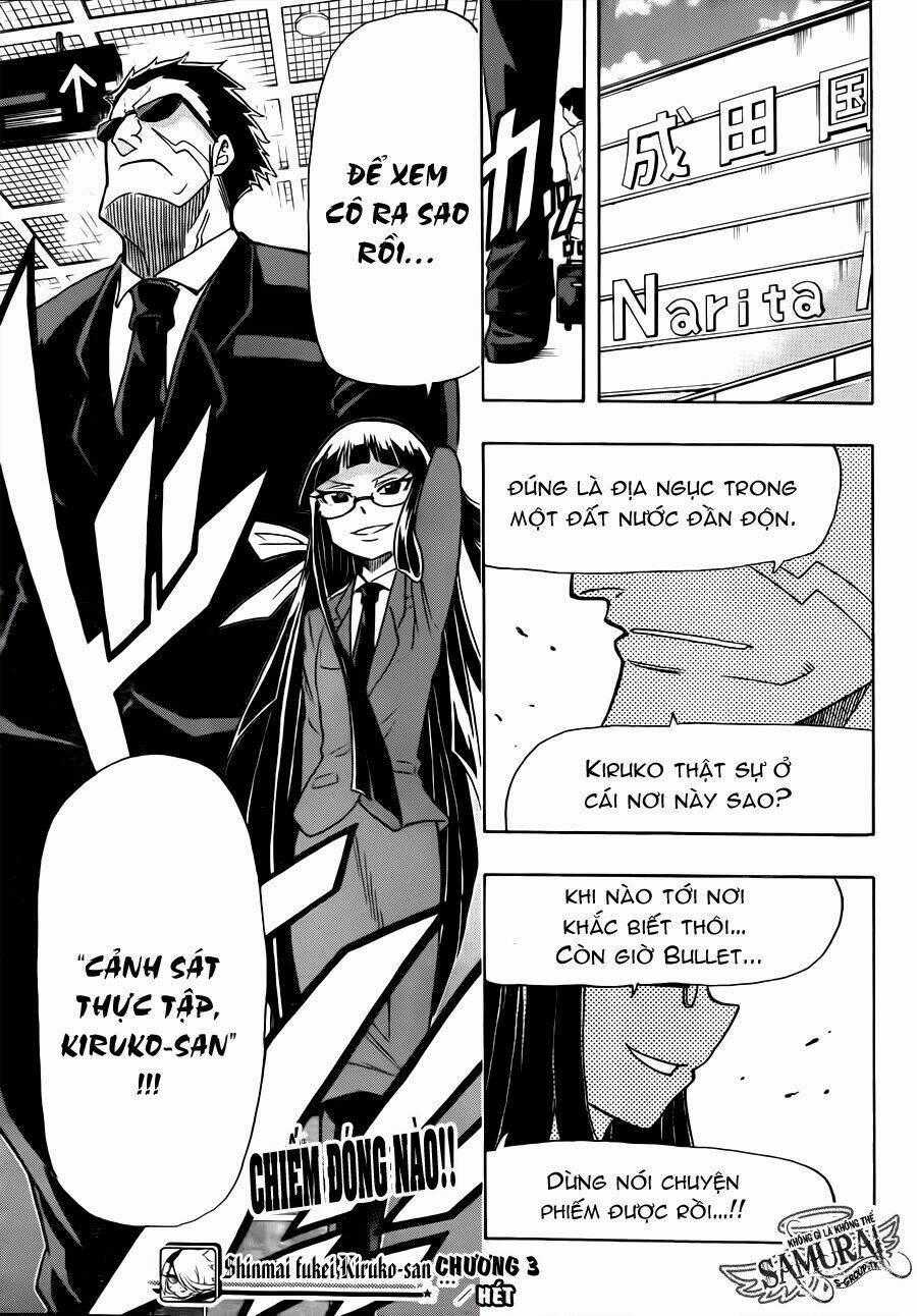 Shinmai fukei Kiruko-san Chapter 3 trang 22
