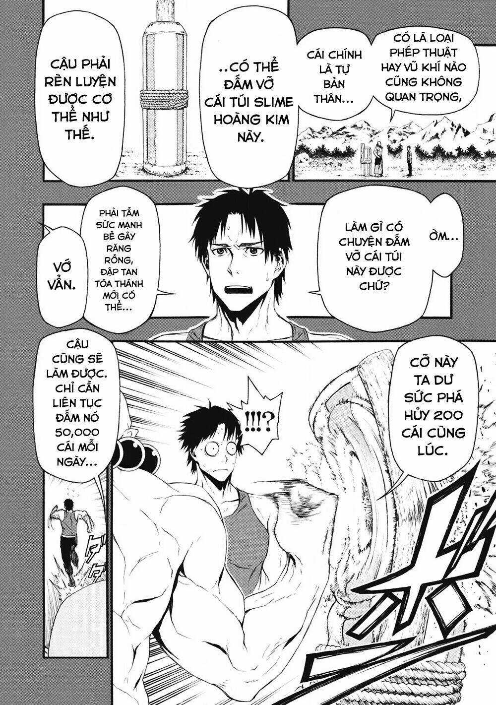 Shinmai Ossan Bouken-Sha, Saikyou Paati Ni Shinu Hodo Kitae Rarete Muteki Ni Naru Chapter 1 trang 21