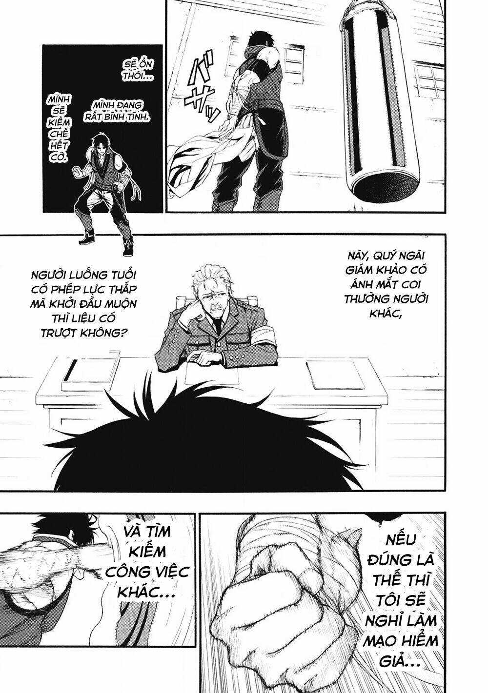 Shinmai Ossan Bouken-Sha, Saikyou Paati Ni Shinu Hodo Kitae Rarete Muteki Ni Naru Chapter 1 trang 34