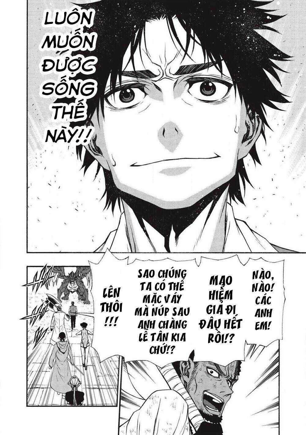 Shinmai Ossan Bouken-Sha, Saikyou Paati Ni Shinu Hodo Kitae Rarete Muteki Ni Naru Chapter 12 trang 4