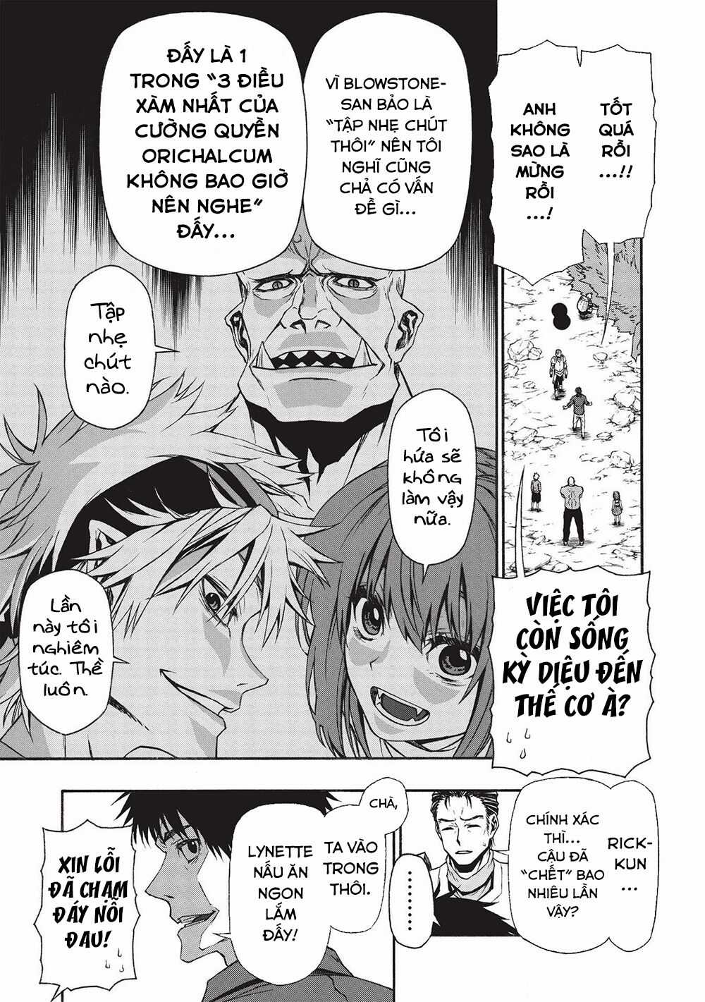 Shinmai Ossan Bouken-Sha, Saikyou Paati Ni Shinu Hodo Kitae Rarete Muteki Ni Naru Chapter 13 trang 22