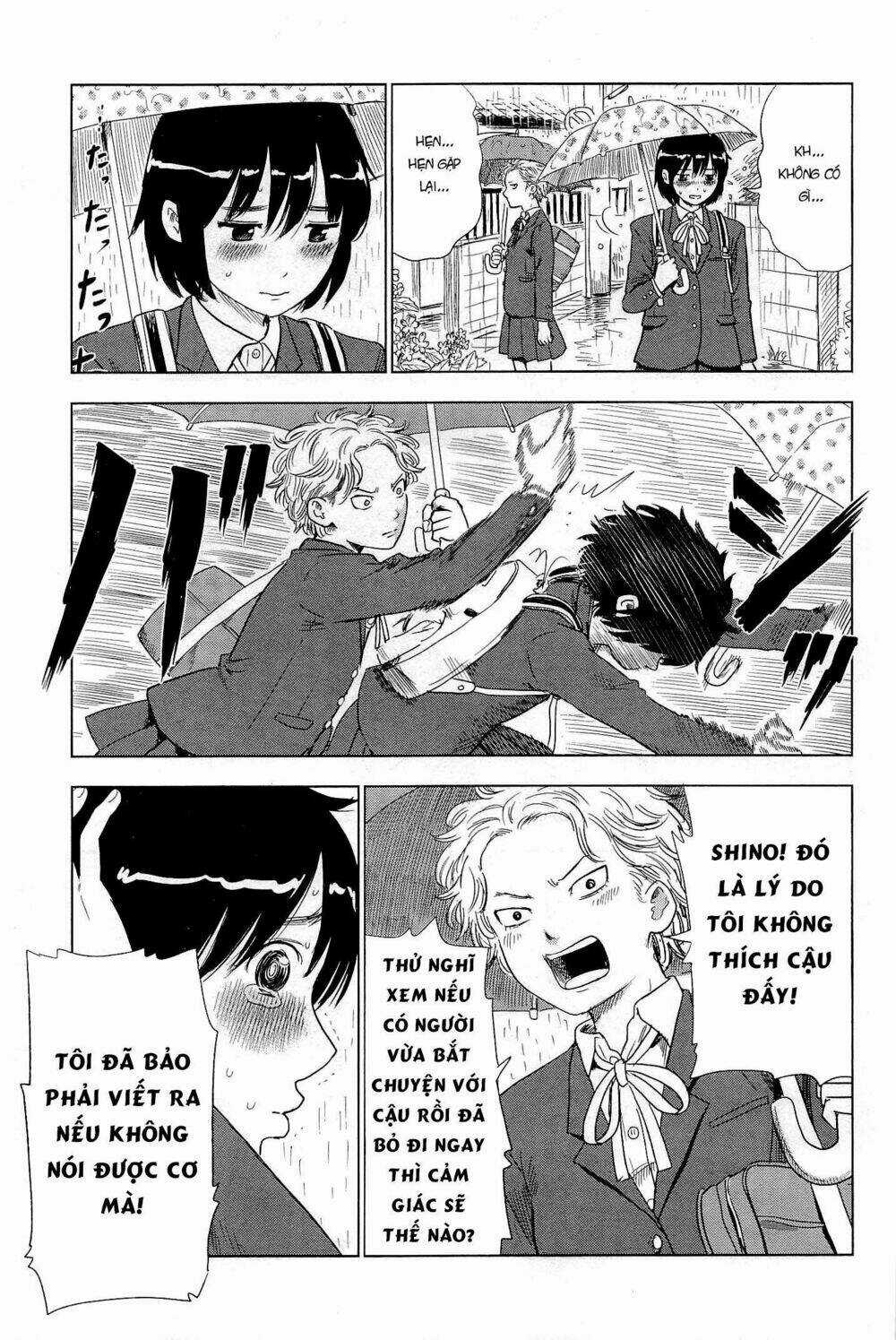 Shino-Chan Wa Jibun No Namae Ga Ienai Chapter 4 trang 4