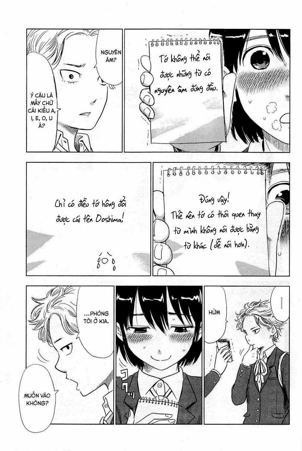 Shino-Chan Wa Jibun No Namae Ga Ienai Chapter 4 trang 8