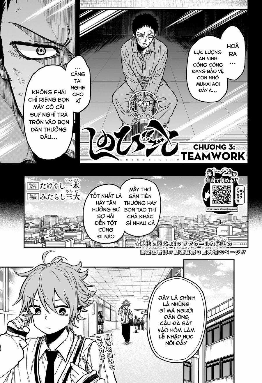 Shinobigoto Chapter 3 trang 2