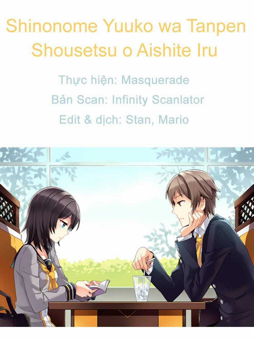 Shinonome Yuuko Wa Tanpen Shousetsu O Aishite Iru Chapter 0 trang 9