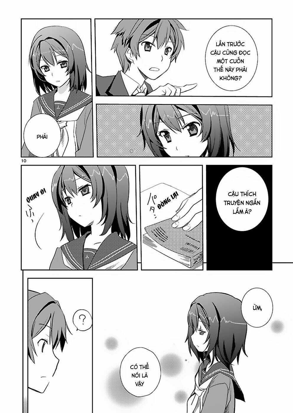 Shinonome Yuuko Wa Tanpen Shousetsu O Aishite Iru Chapter 1 trang 10