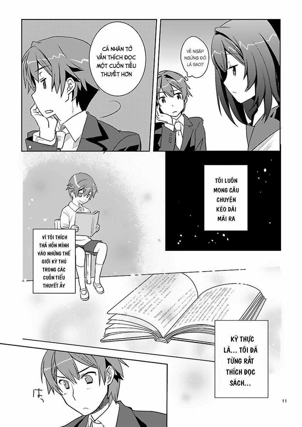 Shinonome Yuuko Wa Tanpen Shousetsu O Aishite Iru Chapter 1 trang 11