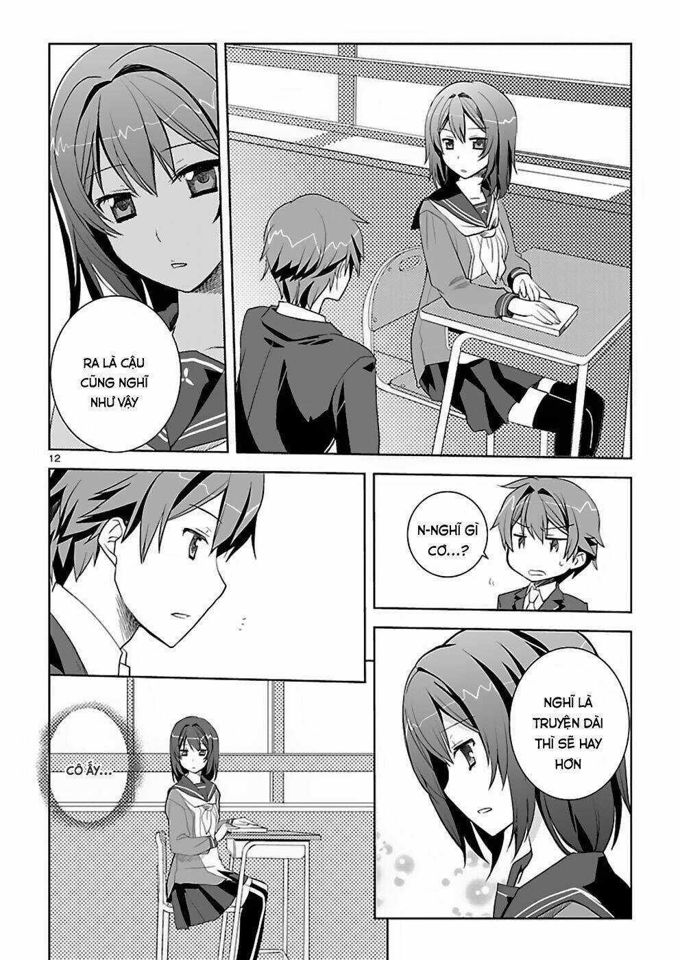 Shinonome Yuuko Wa Tanpen Shousetsu O Aishite Iru Chapter 1 trang 12