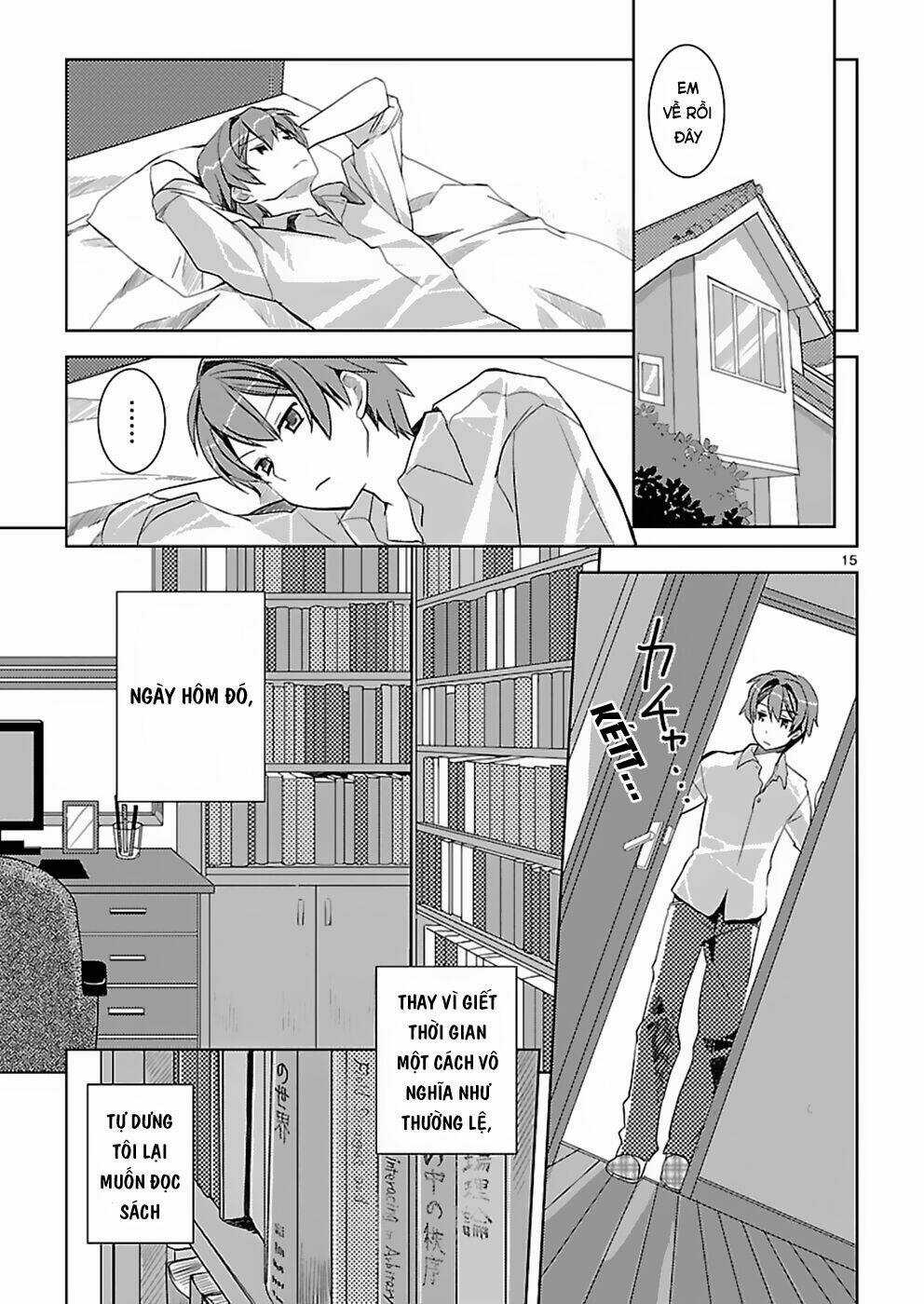 Shinonome Yuuko Wa Tanpen Shousetsu O Aishite Iru Chapter 1 trang 15