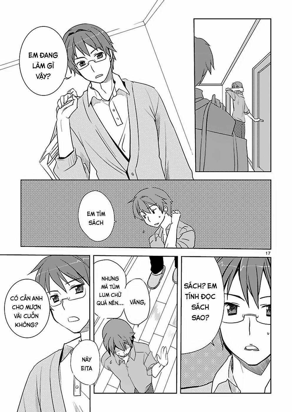 Shinonome Yuuko Wa Tanpen Shousetsu O Aishite Iru Chapter 1 trang 17