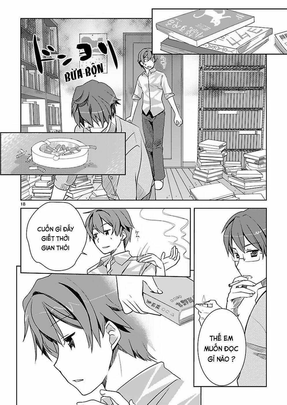 Shinonome Yuuko Wa Tanpen Shousetsu O Aishite Iru Chapter 1 trang 18