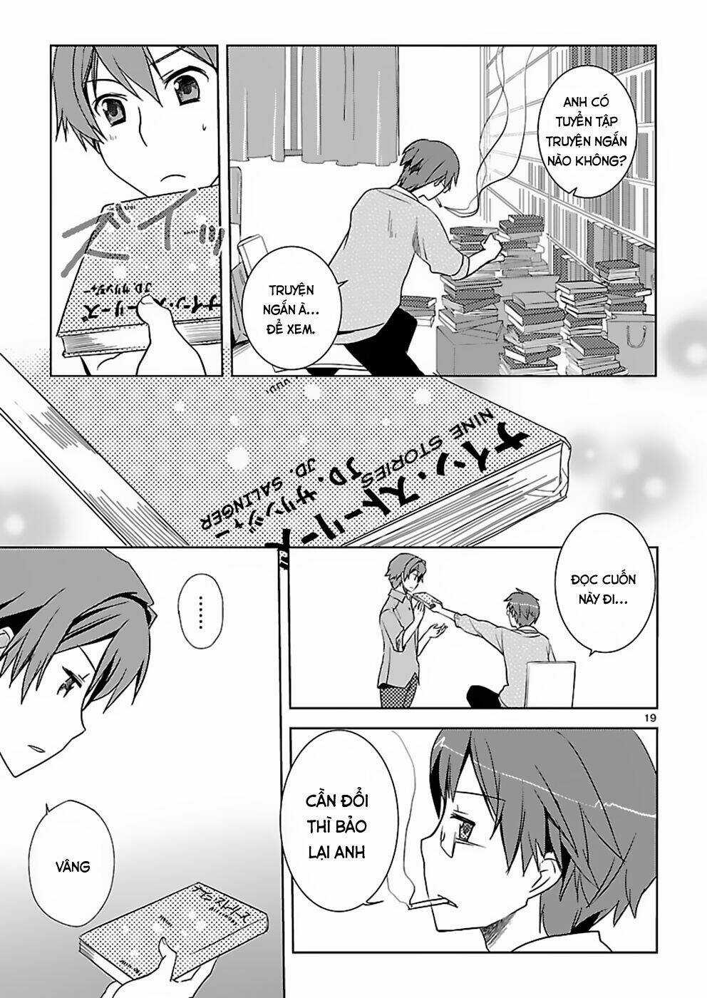 Shinonome Yuuko Wa Tanpen Shousetsu O Aishite Iru Chapter 1 trang 19