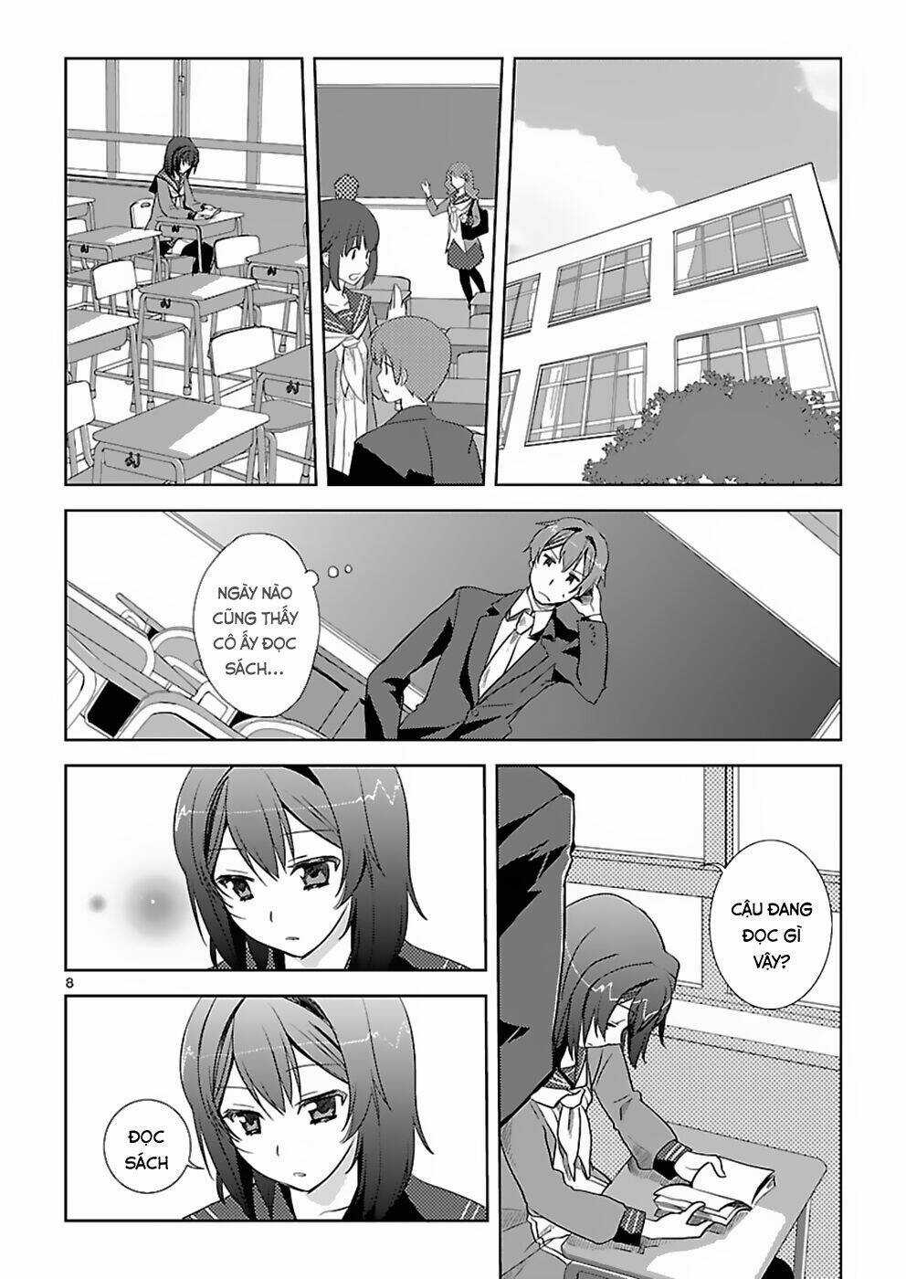 Shinonome Yuuko Wa Tanpen Shousetsu O Aishite Iru Chapter 1 trang 8